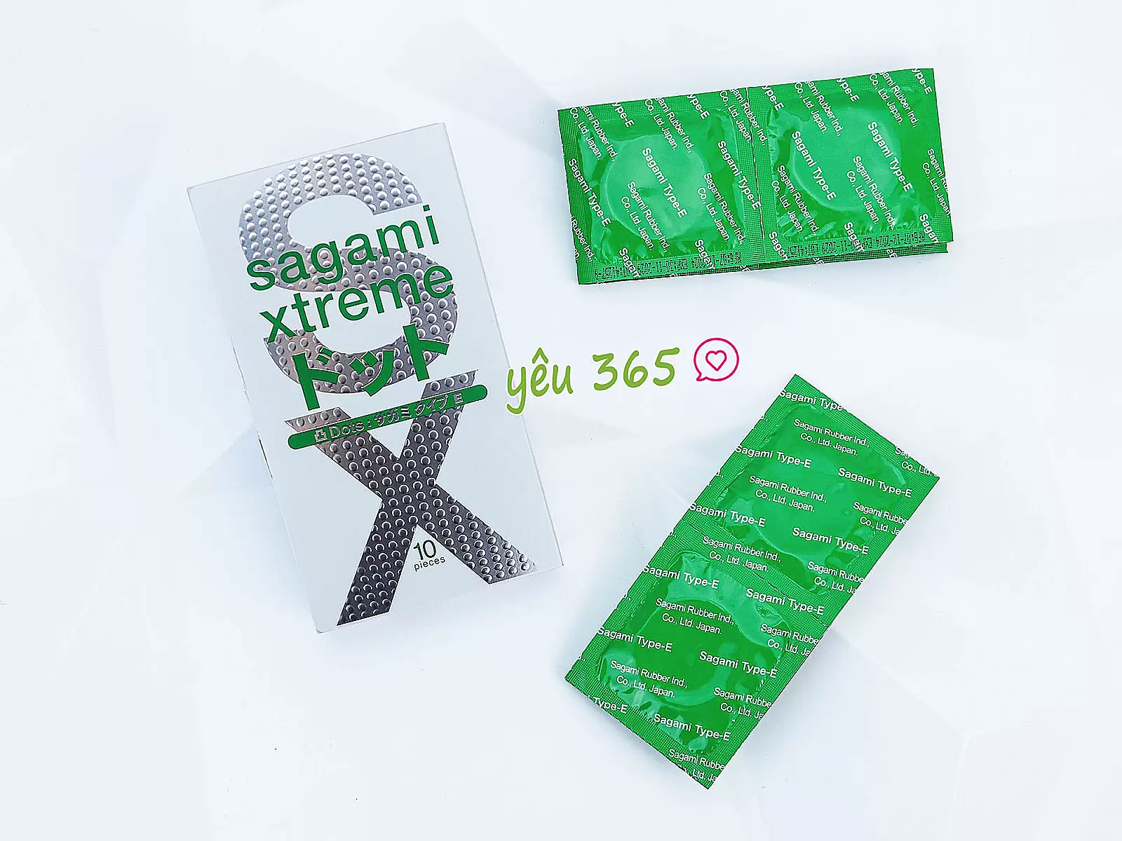 Bao cao su Sagami Xtreme White Nhật Bản 10 bao