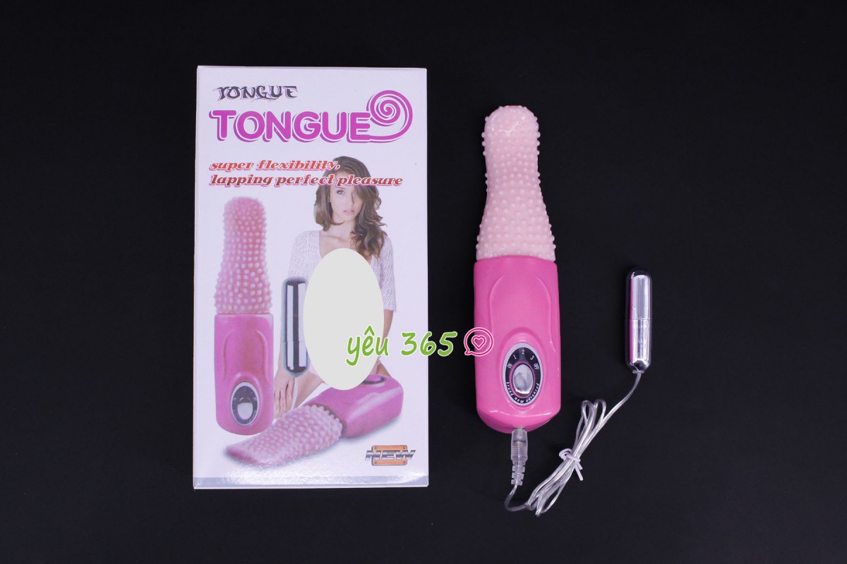 Lưỡi massage âm đạo có trứng rung Tongue siêu rẻ 1
