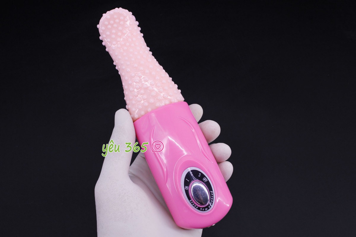 Lưỡi massage âm đạo có trứng rung Tongue siêu rẻ 2