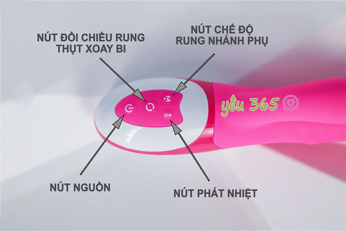 Dương vật giả Nalone Wave cao cấp rung thụt bi xoay làm ấm