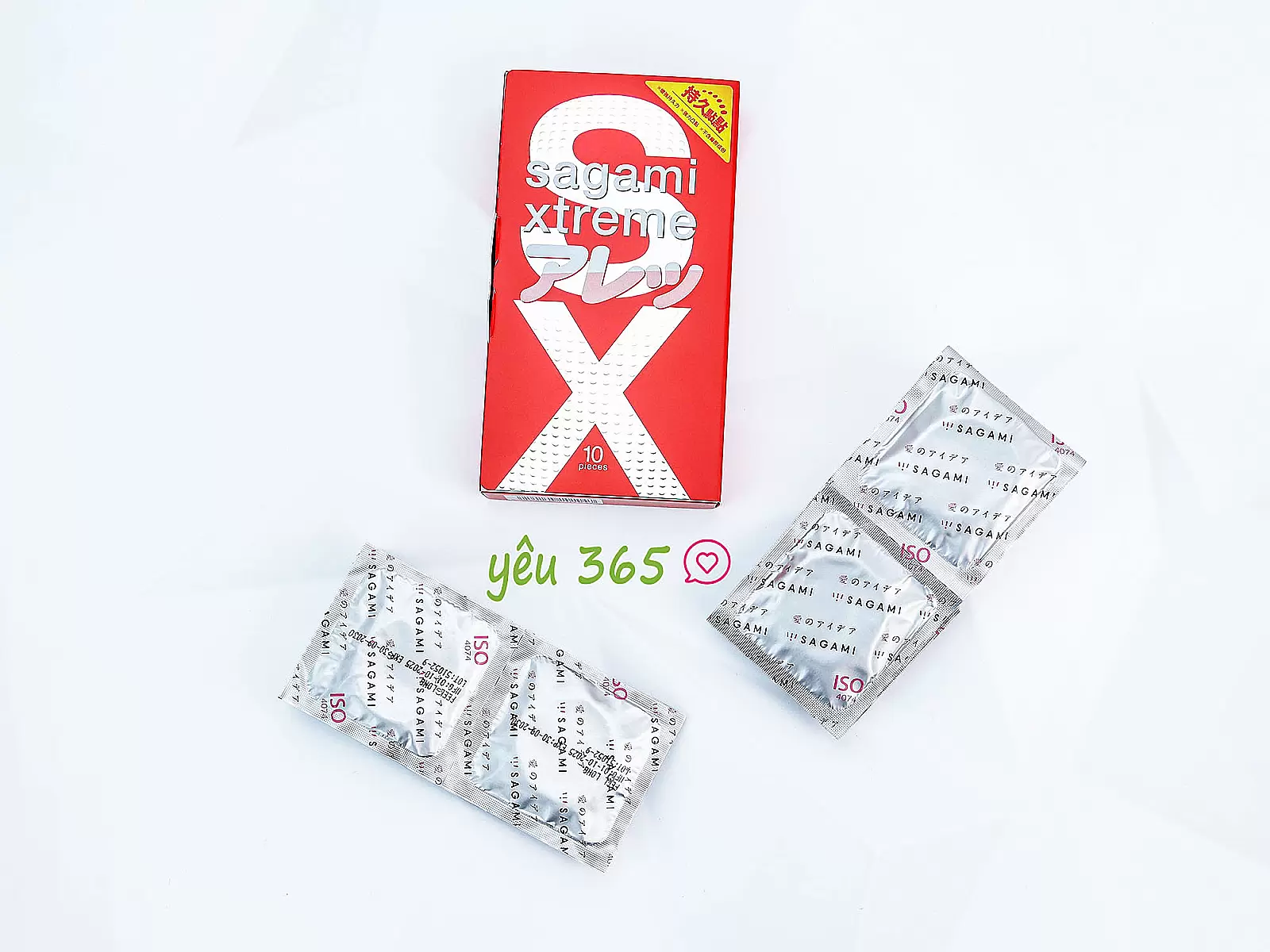 Bao cao su có gai Sagami Xtreme Feel Long 10 bao