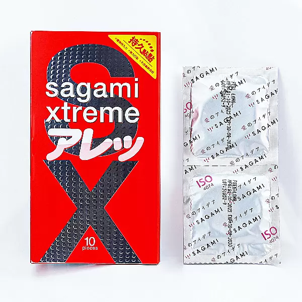 Bao cao su Sagami Xtreme Feel Long – siêu mỏng kéo dài
