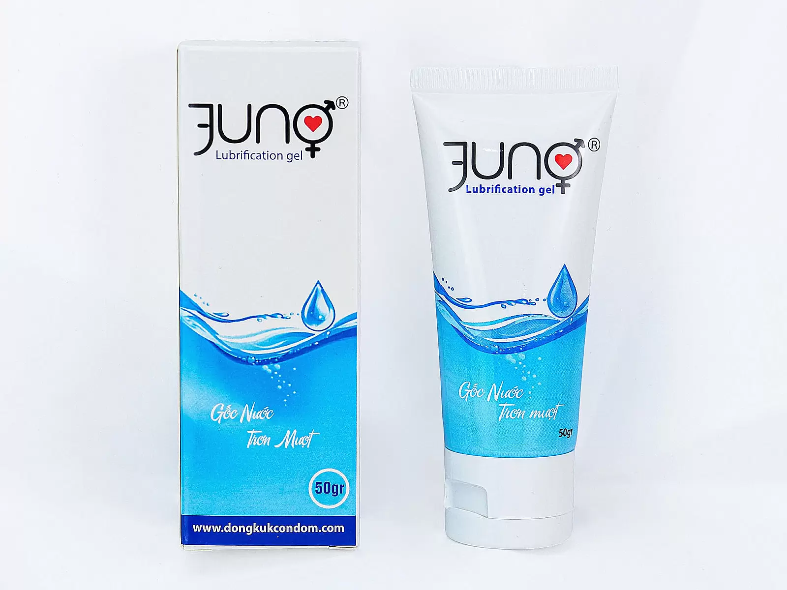 Gel bôi trơn gốc nước trơn mượt JUNO 50gr