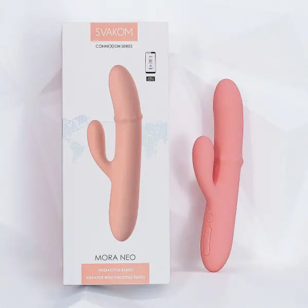 Máy mát xa kiểu dáng dương vật giả đa năng Svakom Mora Neo vòng bi
