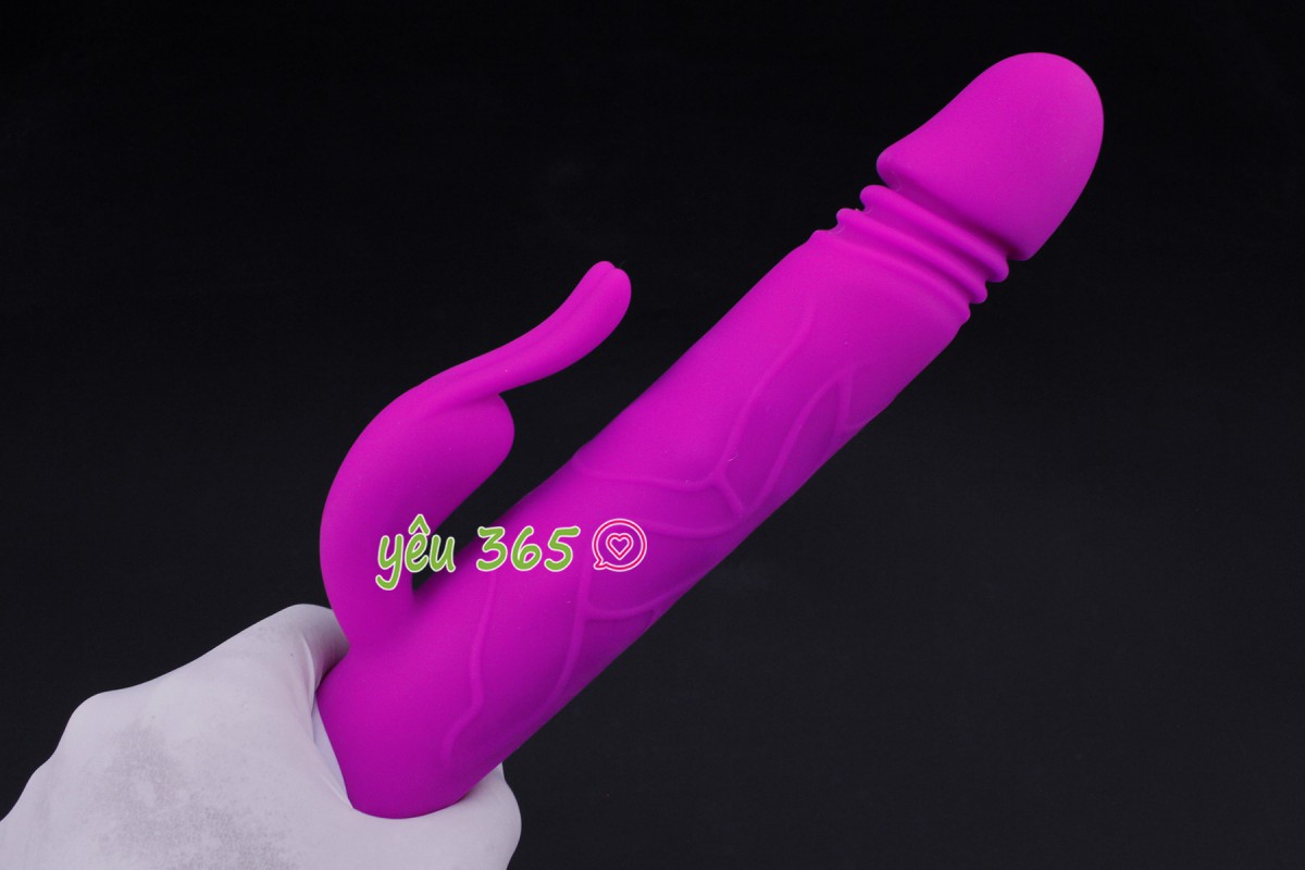 Sextoy dương vật giả rung thụt Prettylove Adrian pin sạc 4