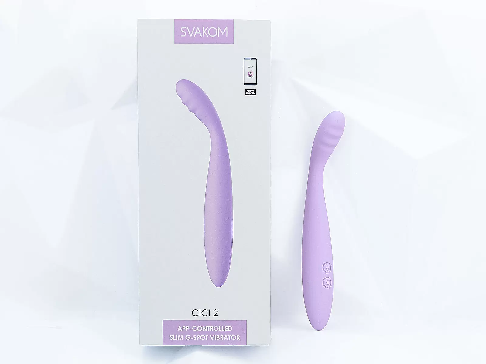 Máy ngón tay Svakom CiCi 2 điều khiển từ xa qua App mini