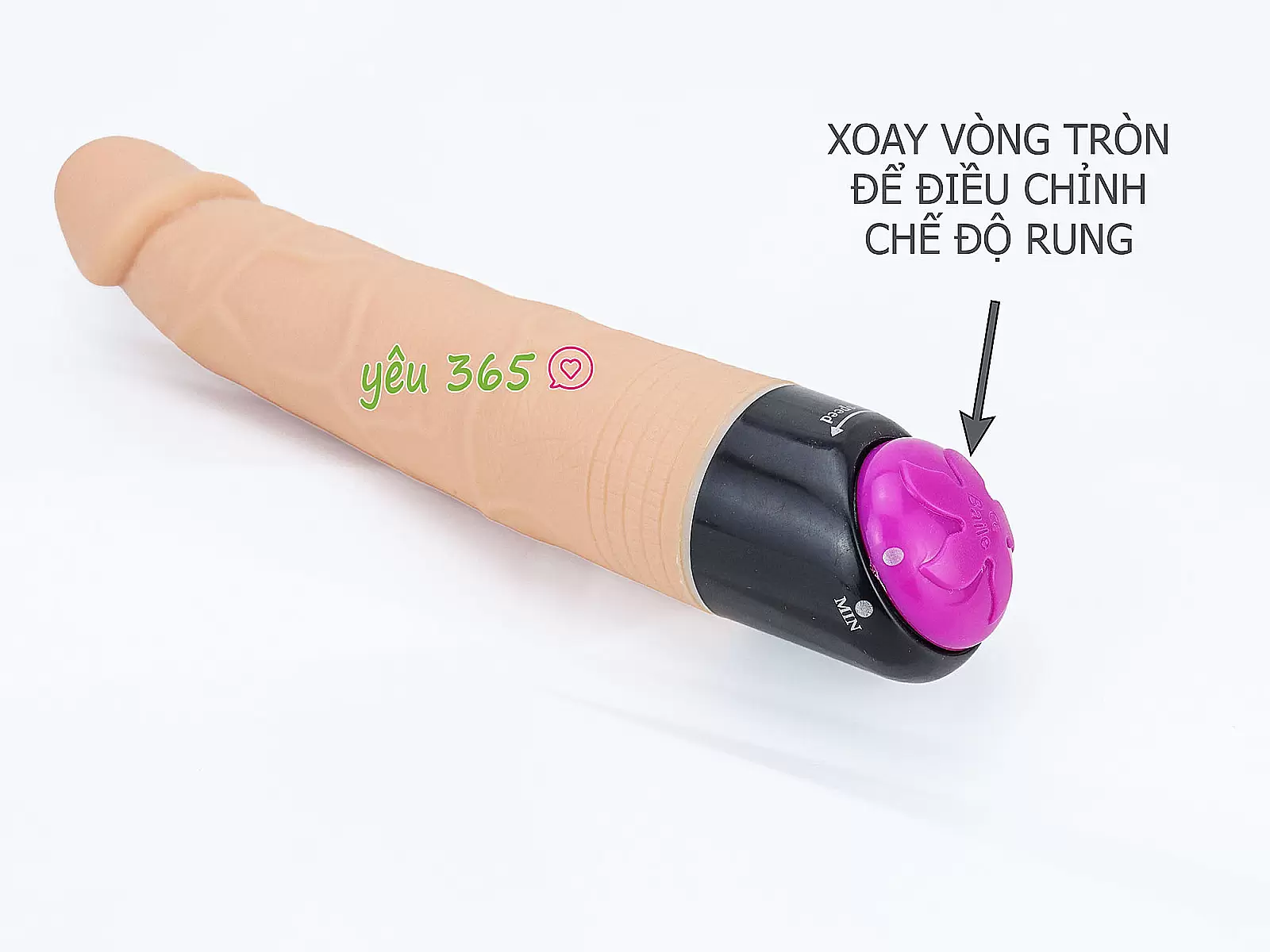 Dương vật giả rung ngoáy Sex Baile giống thật