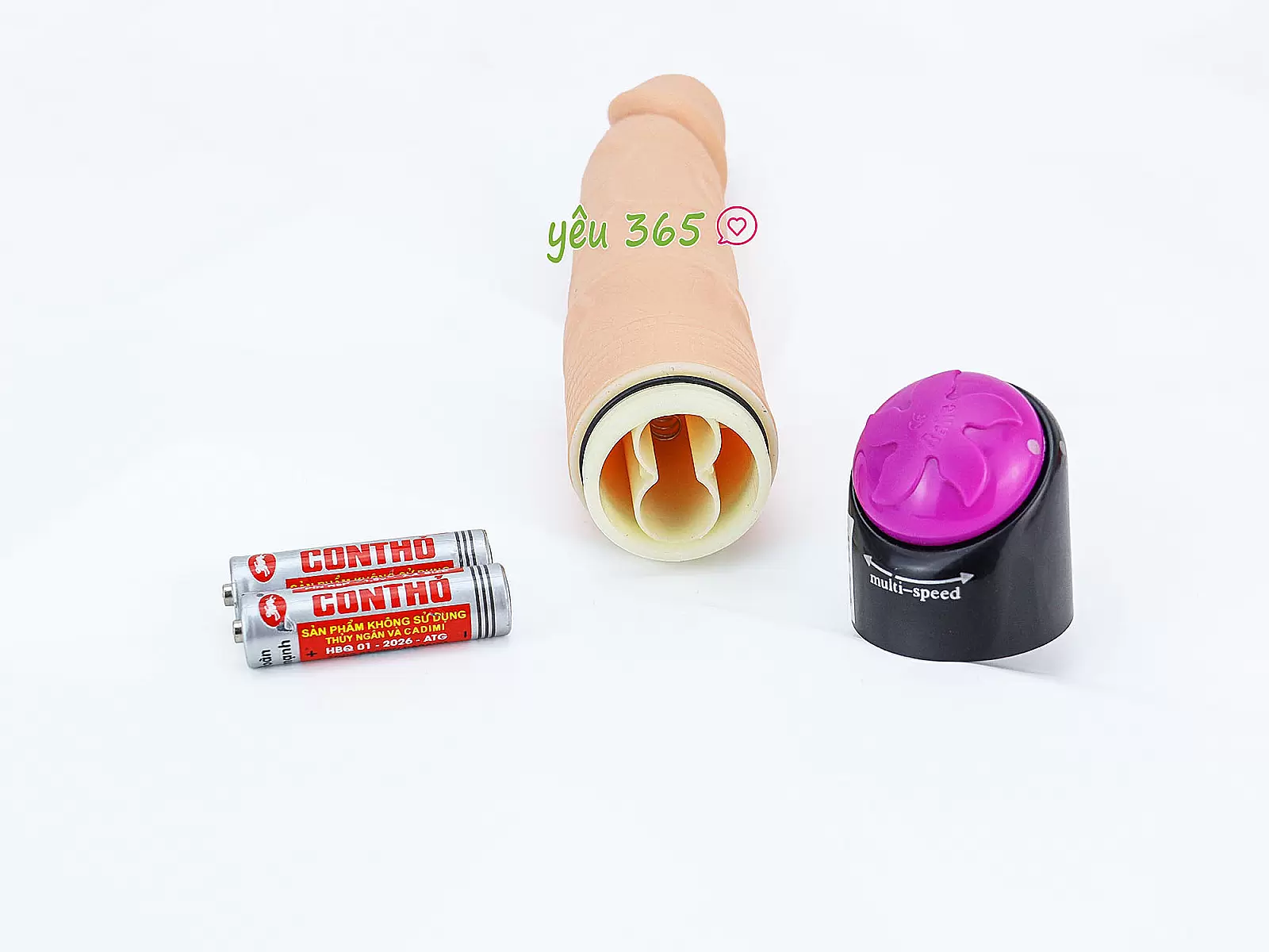 Dương vật giả rung ngoáy Sex Baile giống thật