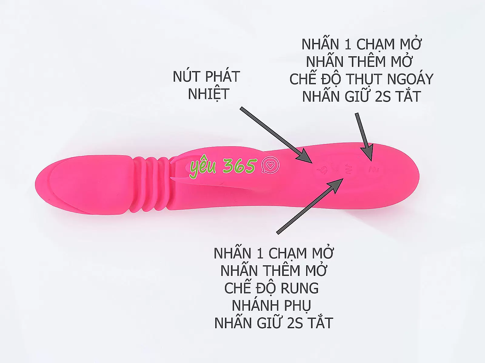Dương vật giả rung thụt tự động Mannuo Ella Vibrating