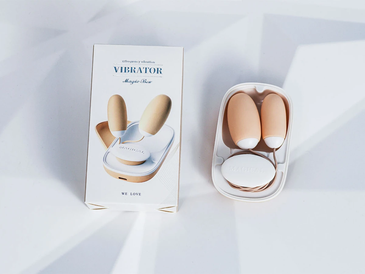 Thiết bị rung đa tần trứng Vibrator Magic Box 2 đầu đẳng cấp