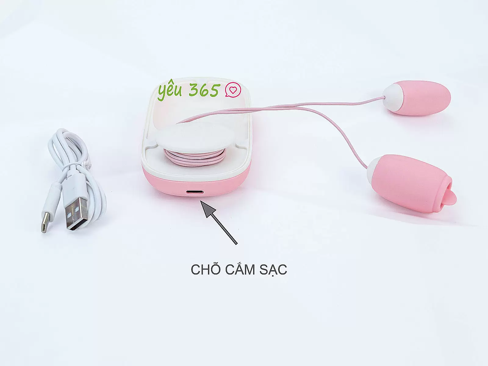 Trứng rung Vibrator Magic Box có lưỡi liếm