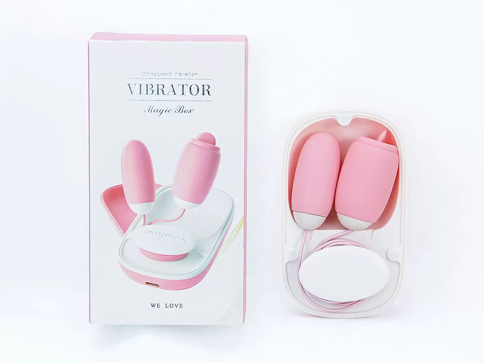 Yêu 365 | Trứng rung đa tần Vibrator Magic Box có lưỡi liếm