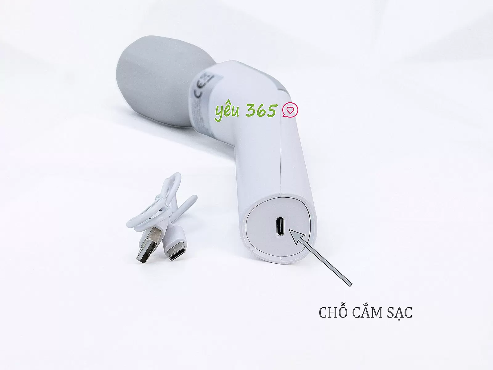 Máy mát xa ấm nóng Stick rung mạnh vừa thư giãn vừa kích thích