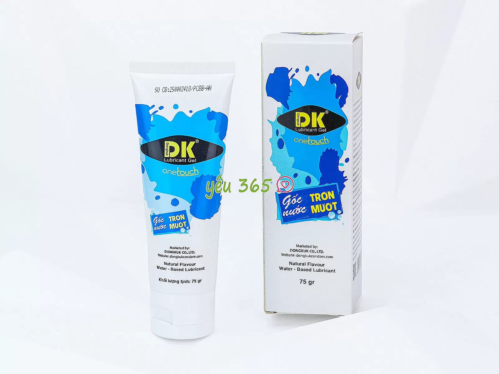 Gel bôi trơn gốc nước DK Onetouch trơn mượt tăng khoái cảm, an toàn dịu nhẹ