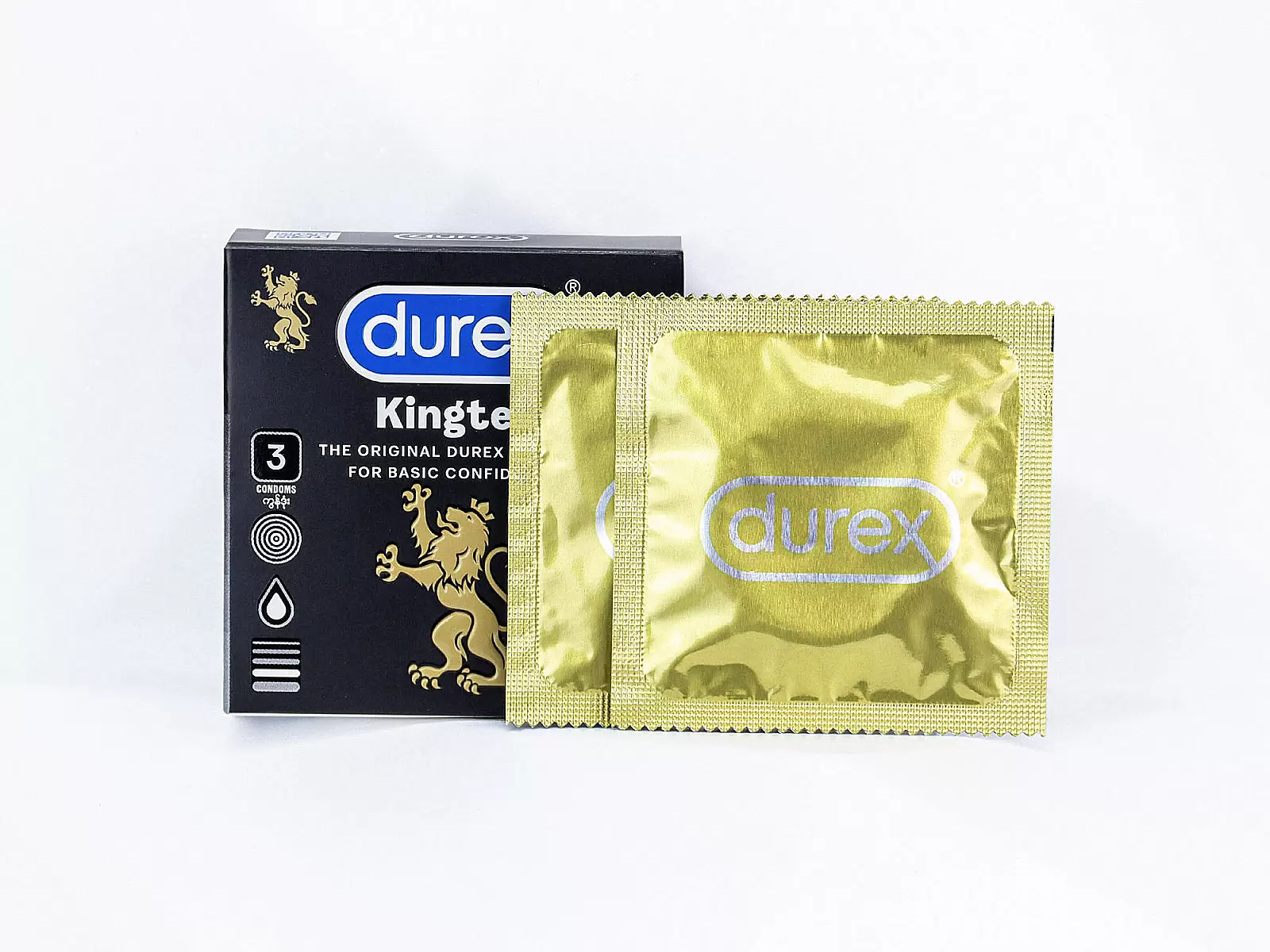 Bao cao su Durex Kingtex 3 bao hỗ trợ giảm ma sát và tăng độ mượt mà khi quan hệ nhập khẩu uy tín |