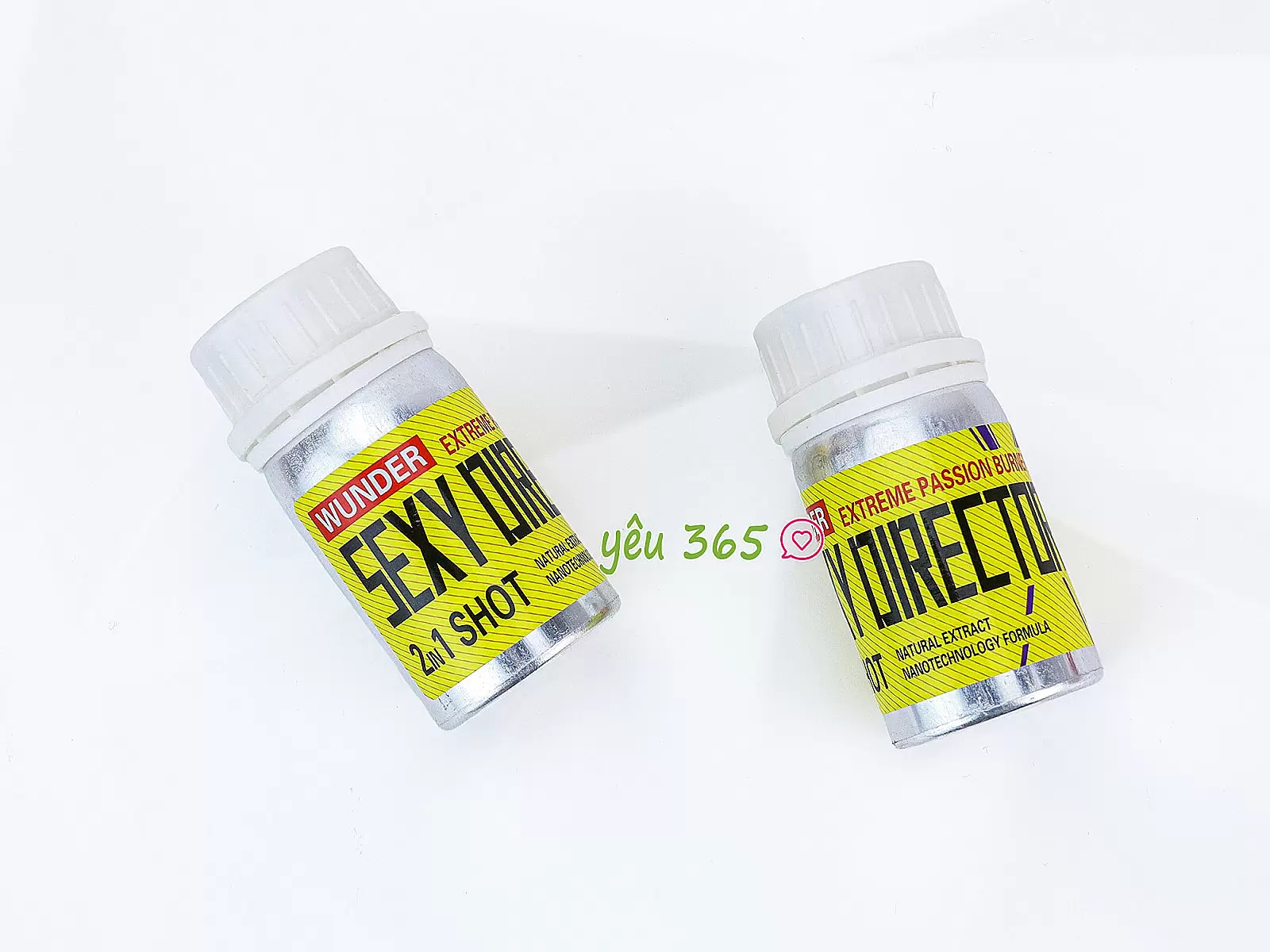 Chai hít khô Sexy Director 2in1 Shot tác động nhanh, cảm nhận rõ sau vài giây