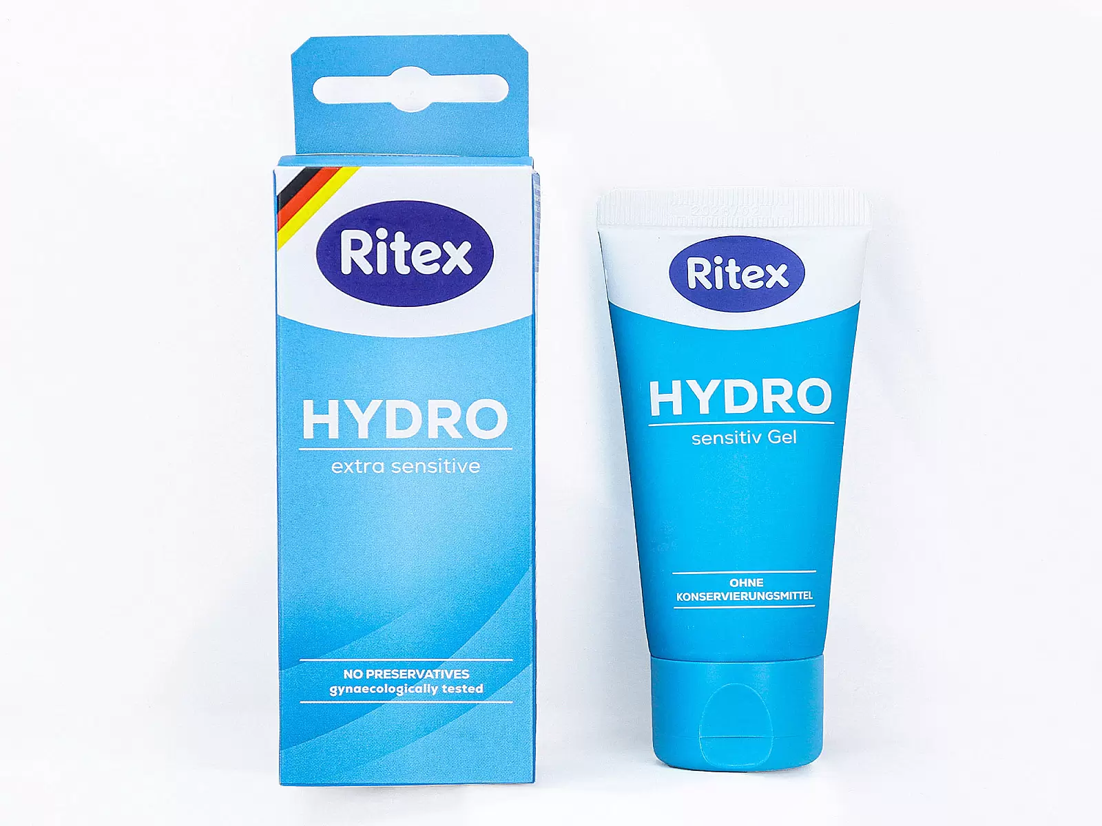 Gel bôi trơn gốc nước Ritex HYDRO Extra Sensitive giảm ma sát hiệu quả
