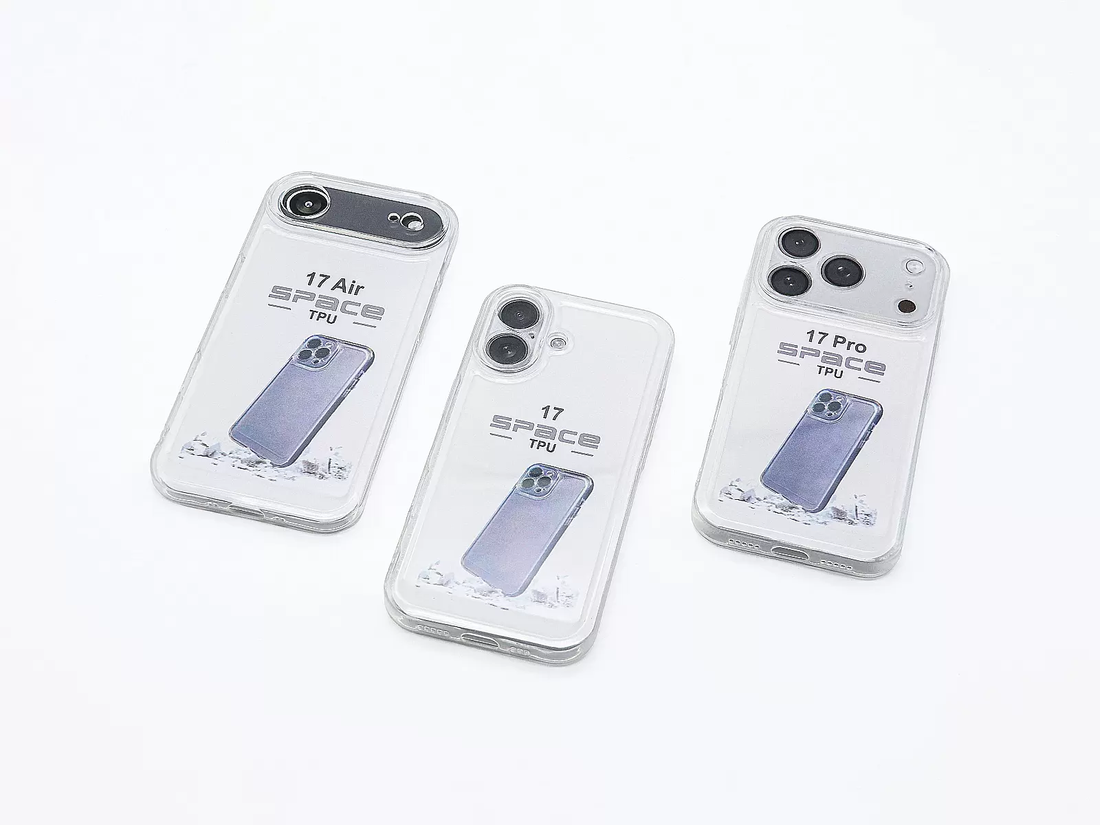 Ốp lưng iPhone 17 Air TPU Space trong suốt nhập khẩu uy tín | shop người lớn Yêu 365