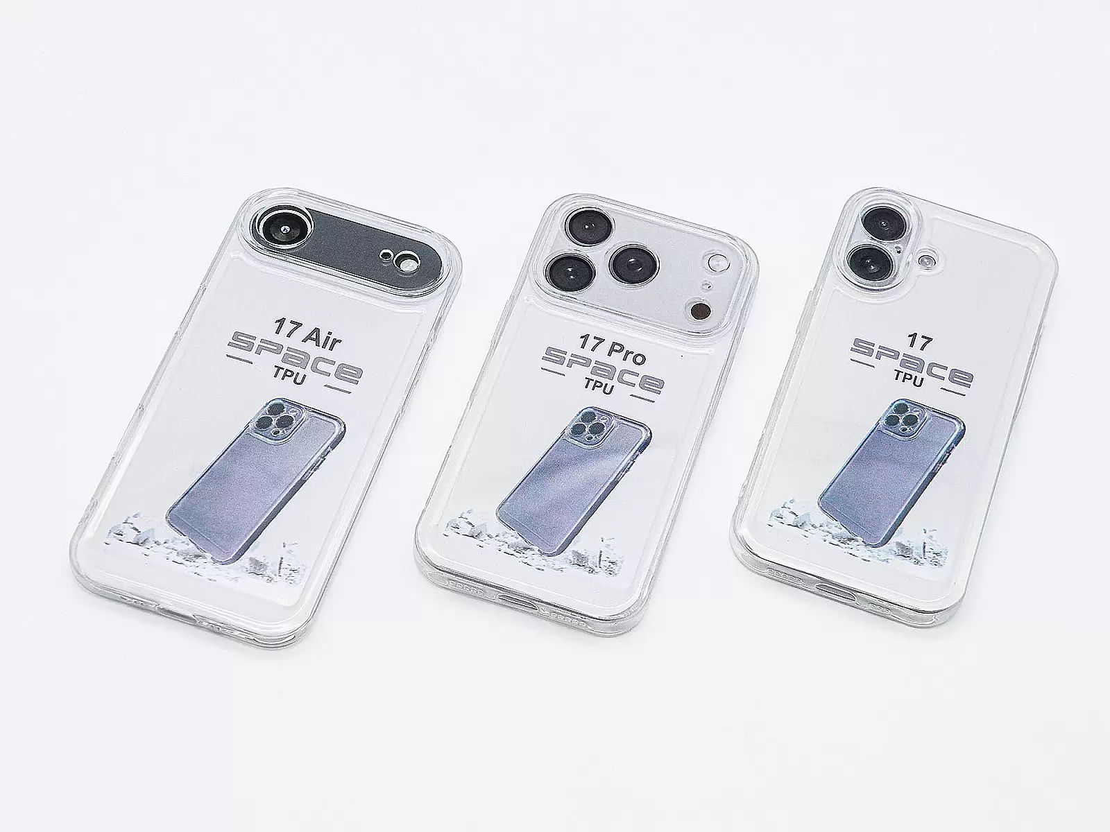 Ốp lưng TPU Space trong suốt dành cho iPhone 17