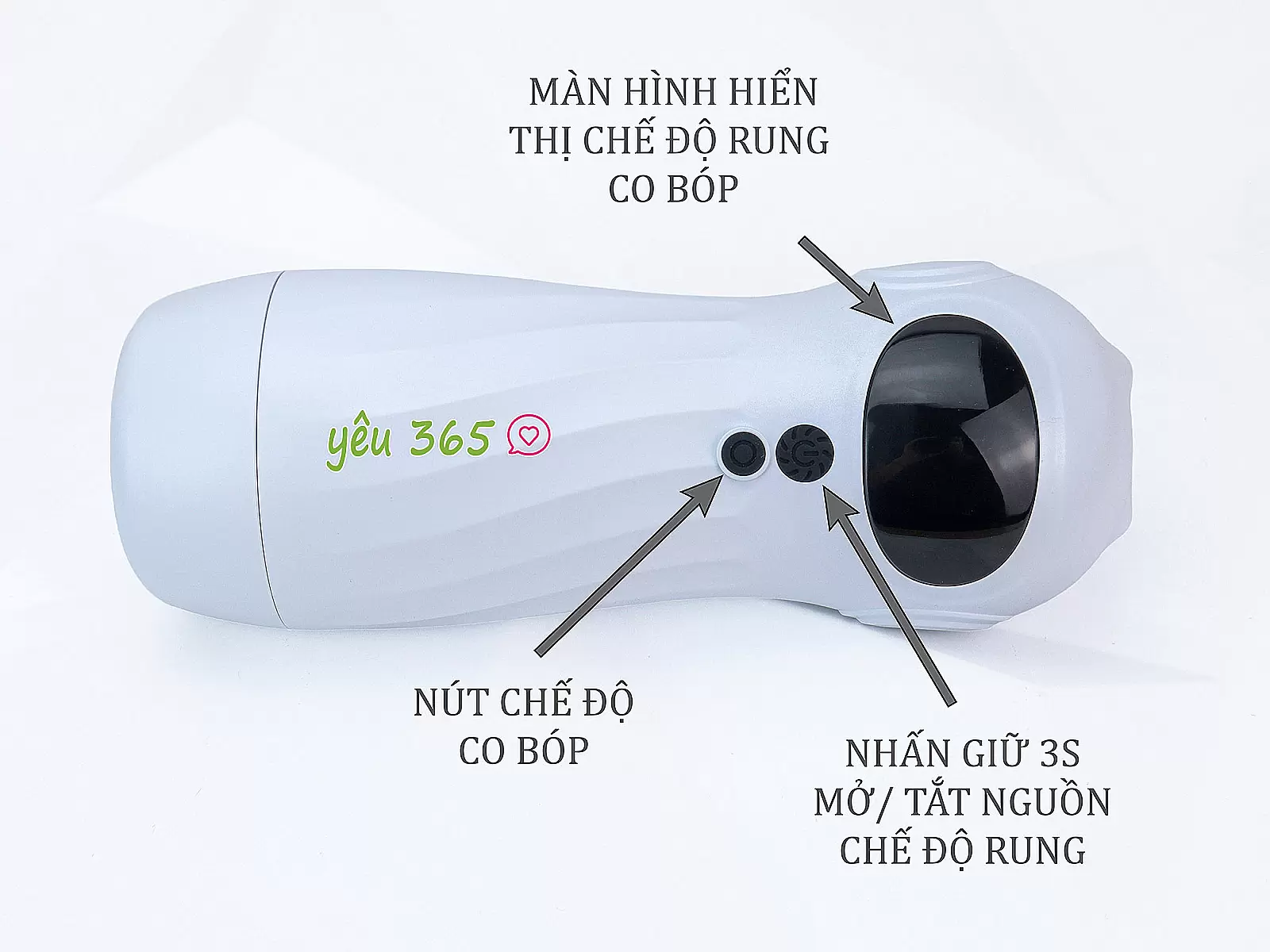 Cốc âm đạo giả ngụy trang phi hành gia rung, co bóp thủ dâm cực sướng