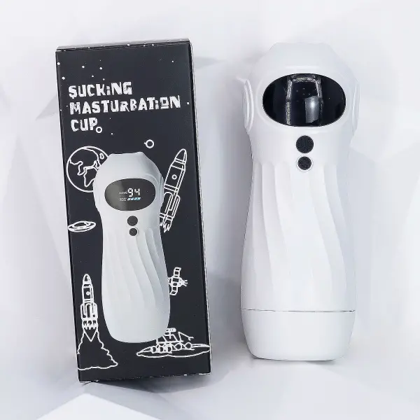 Cốc âm đạo giả ngụy trang phi hành gia rung, co bóp thủ dâm cực sướng