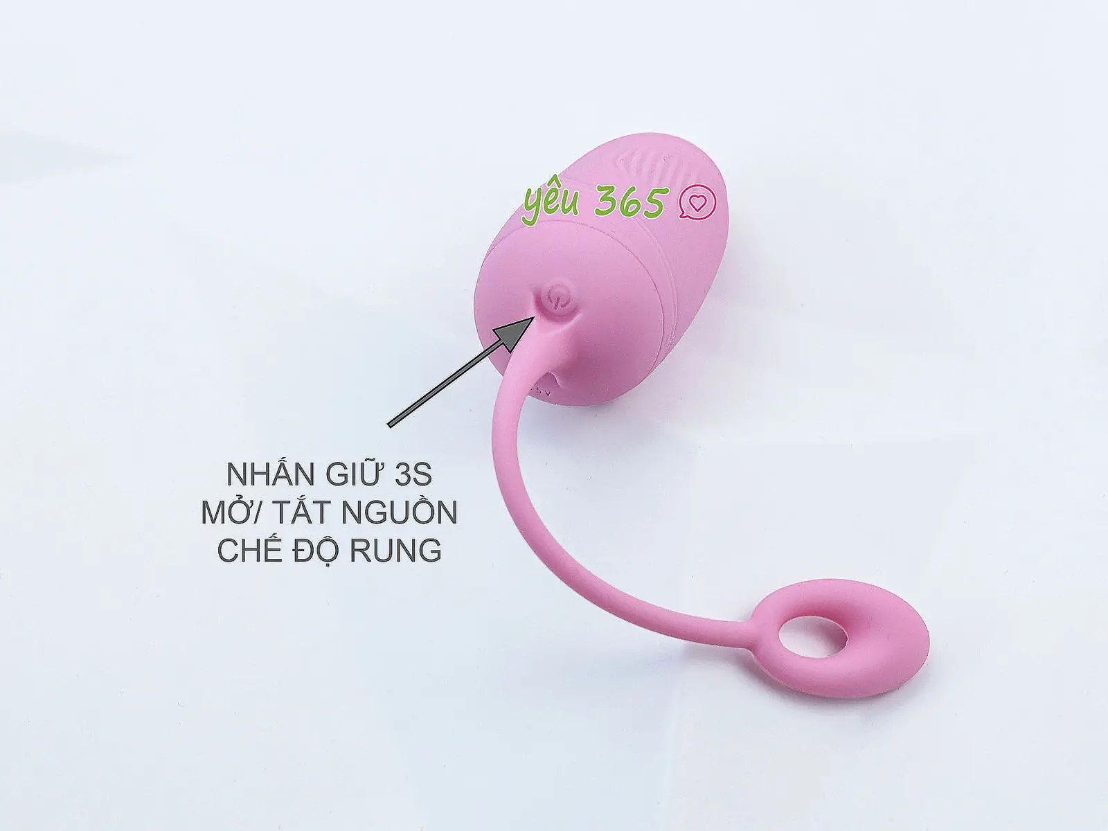 Trứng rung tình yêu Small Fish kèm điều khiển