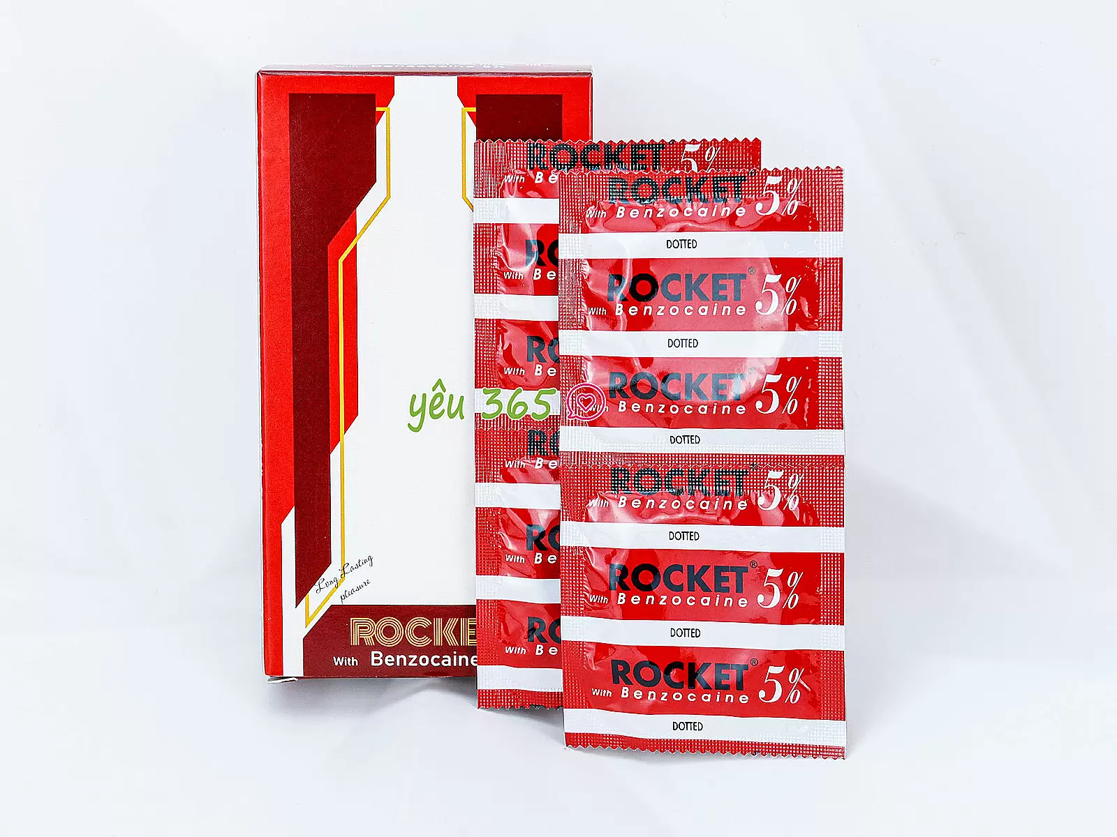 Bao cao su ROCMEN Long Shock 4 in 1