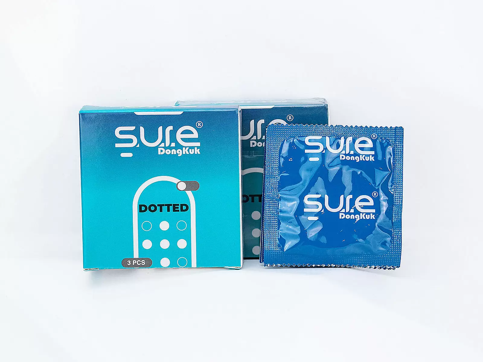 Yêu 365 | Bao cao su Sure Dongkuk Dotted 3 bao bề mặt gai nổi ma sát massage đánh thức cảm giác