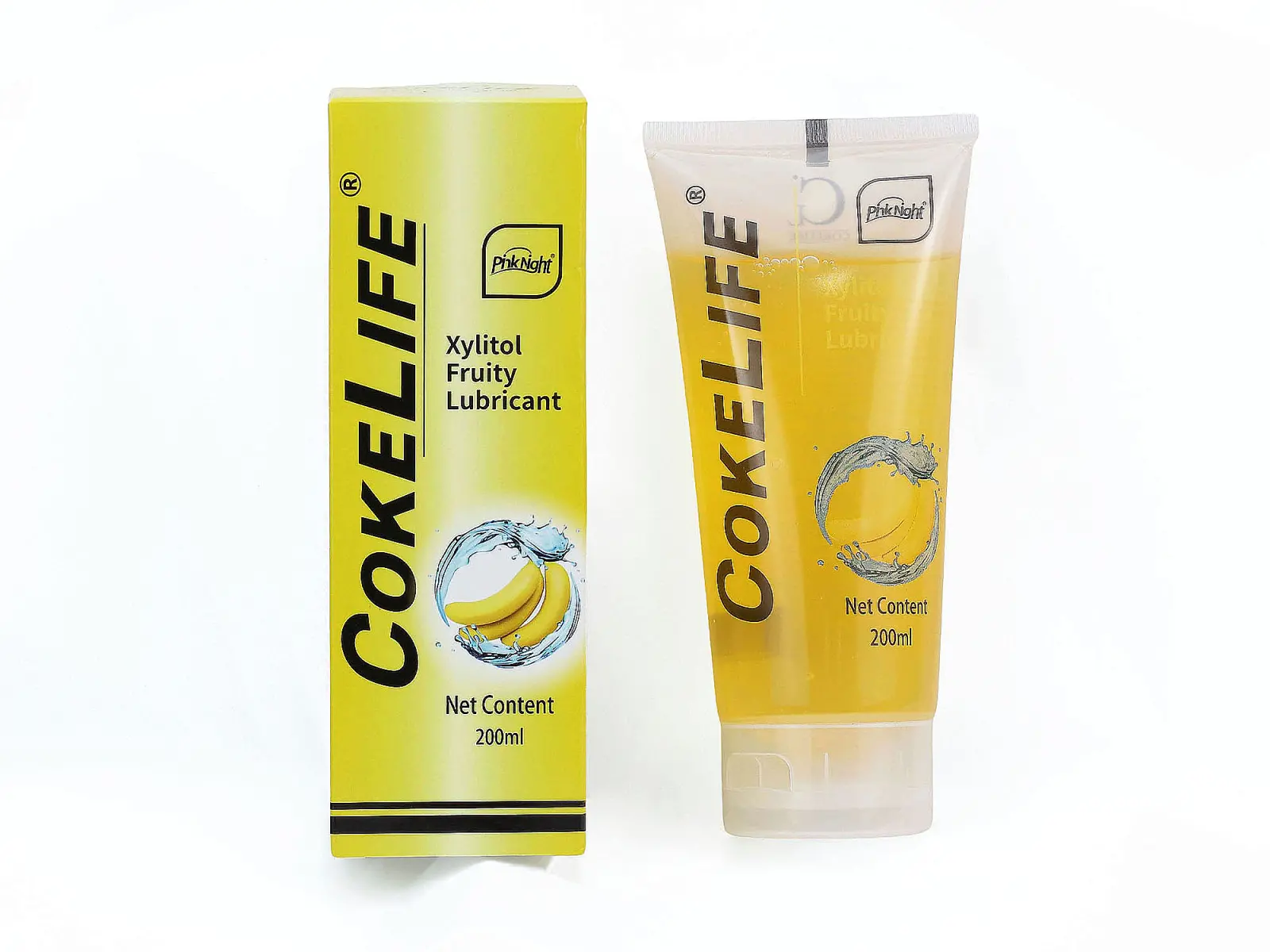 Gel bôi trơn hương chuối COKELIFE Xylitol Fruity Lubricant 200ml order chuẩn hãng | shop online Yêu
