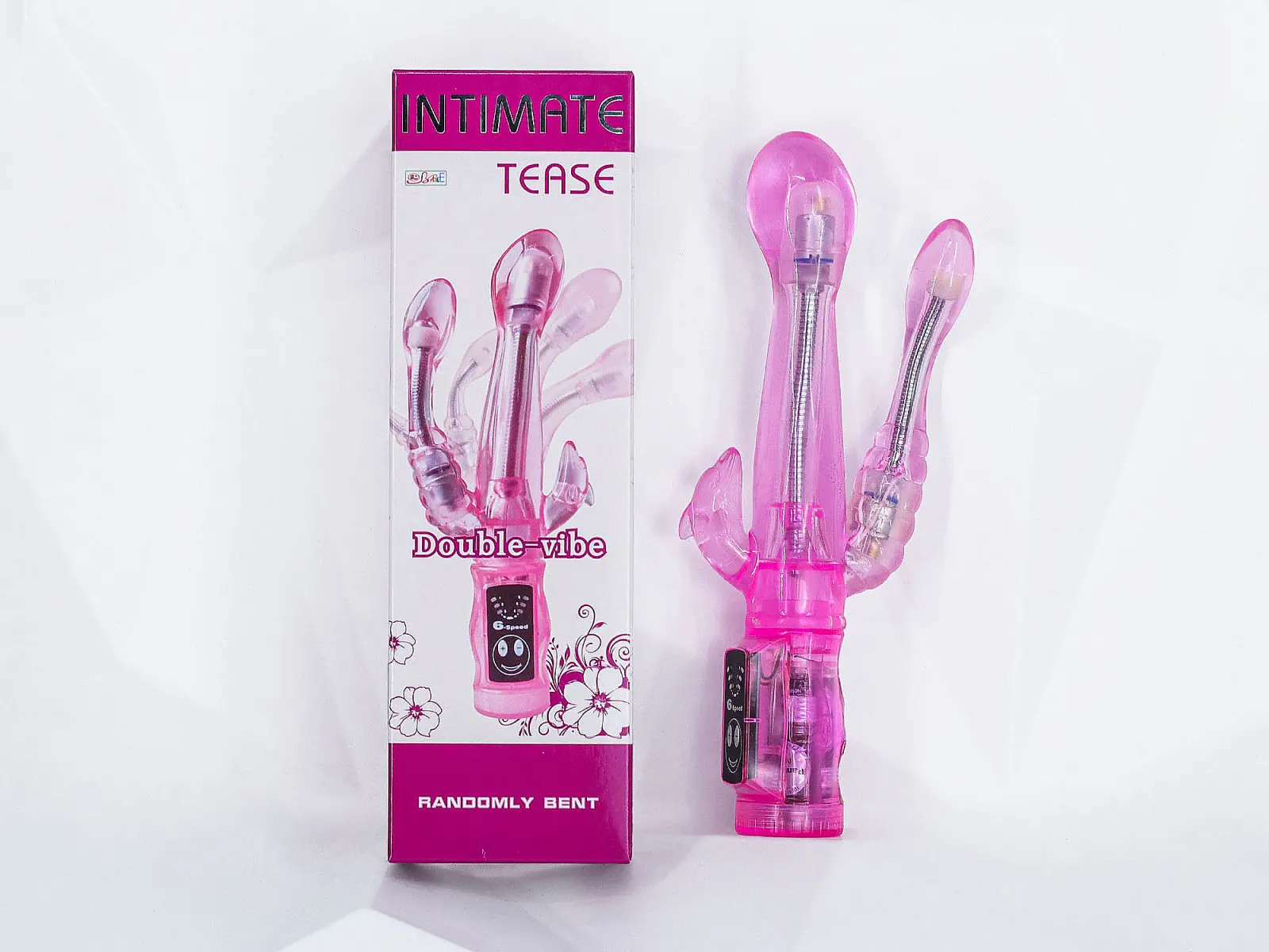 Cu hạng premium đa năng Intimate Tease rung mạnh massage làm rung mạnh với 3 nhánh mini